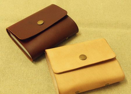 纯手工牛皮革 皮具订做 英伦风超大容量优质40位卡包卡套 名片包